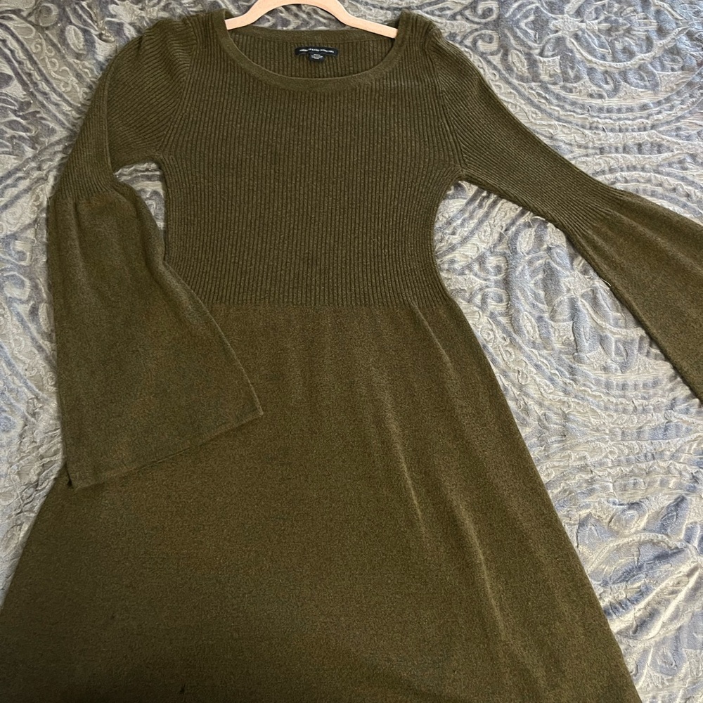 American Eagle Flared Sleeve Knit Dress